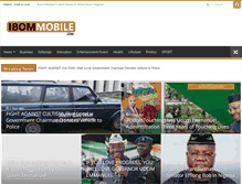 Tablet Screenshot of ibommobile.com